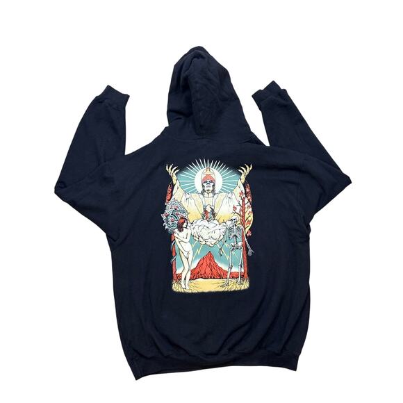 Ghost band tour pullover sweatshirt Papa Nihil Hoodie 2XL XXL concert merch - Picture 2 of 5